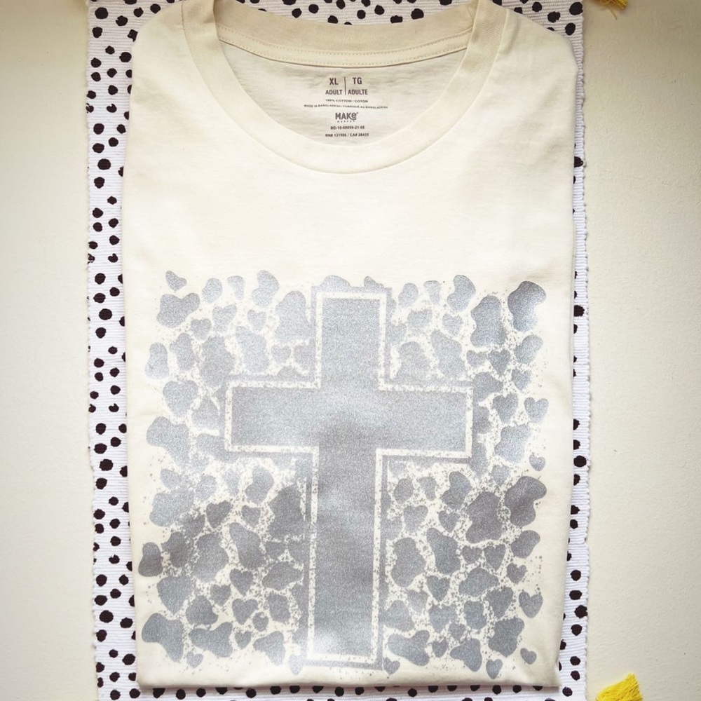 Cheetah Cross Tee